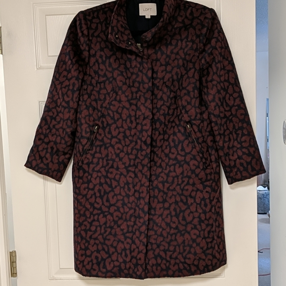 Loft leopard print coat - Picture 5 of 5
